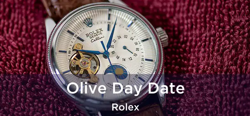 Olive Day Date Rolex